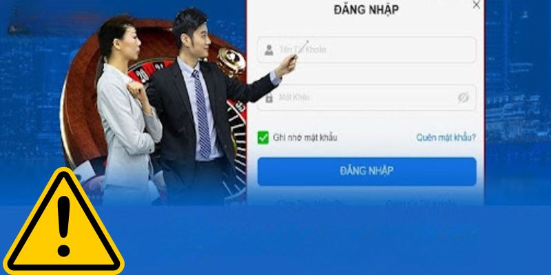 Những lưu ý khi thực hiện lệnh đăng nhập 123B